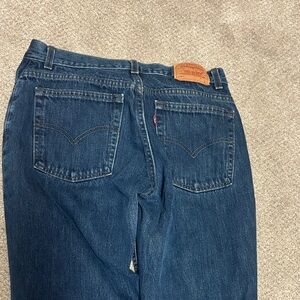 Levi's Women's Dark Blue Boot Cut Jeans